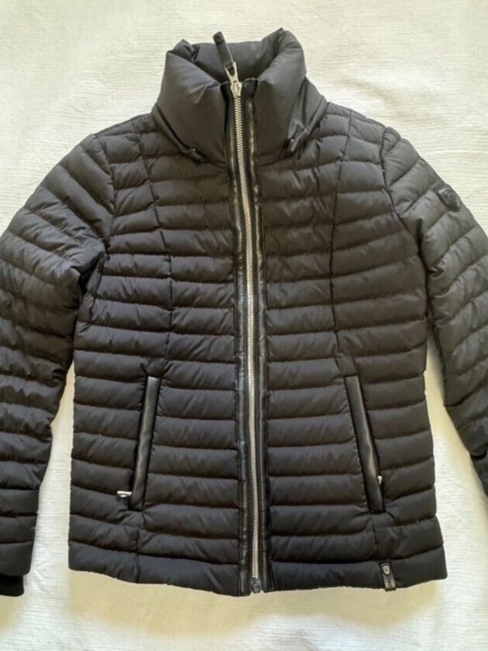 RUDSAK Black Puffer Jacket for Kids
